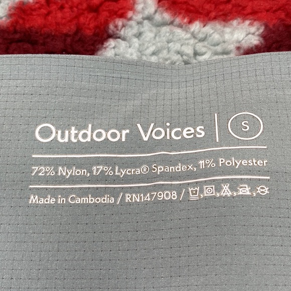 Outdoor Voices tech sweat cropped leggings - Picture 4 of 6